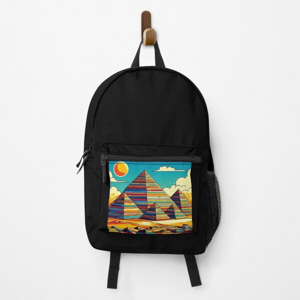 Item preview, colorful ancient egypt pyramids designed and sold by Dogandesighn.