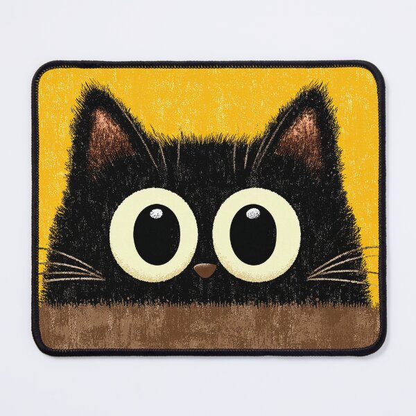 Item preview, Yellow Eyed Cat on Bold Colorful Canvas designed and sold by Piotrek0001.