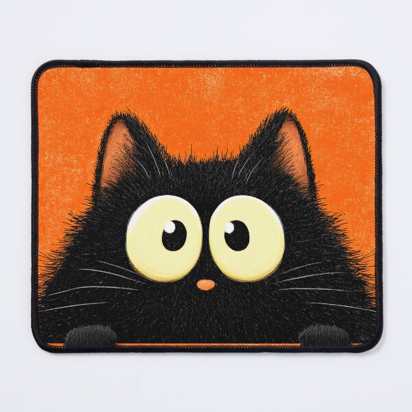 Item preview, Cartoon Cat with Shiny Eyes Watching You designed and sold by Piotrek0001.