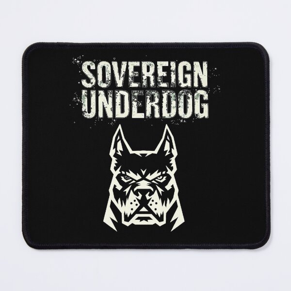 Item preview, Bold 'Sovereign Underdog' statement grunge tee. designed and sold by heringa.