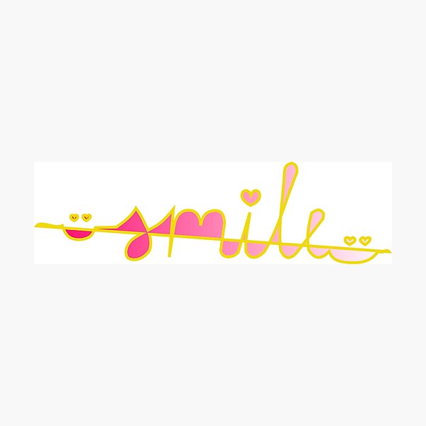 Item preview, Smile! - your mood booster designed and sold by shirt-de-sign.