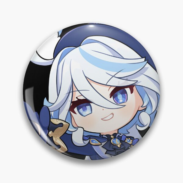 Item preview, Furina Meme Sticker Genshin Impact Furina Sticker Chibi designed and sold by ItemWaifuArt.