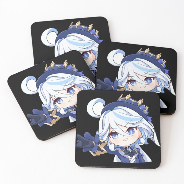 Item preview, Furina Meme Sticker Genshin Impact Furina Sticker Chibi designed and sold by ItemWaifuArt.
