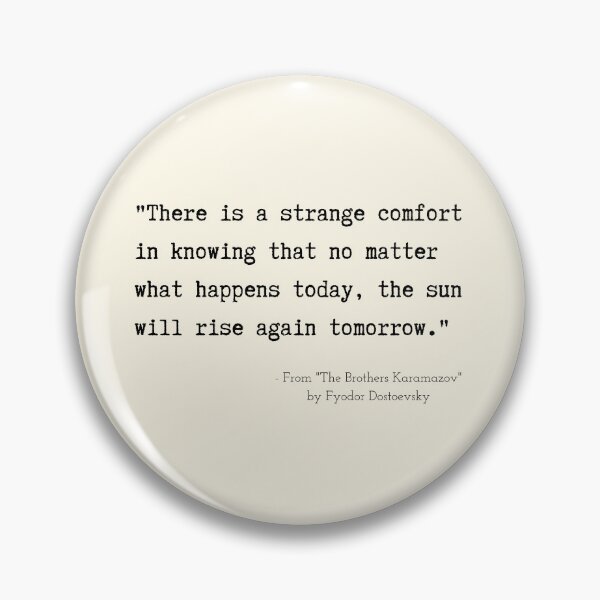Item preview, A Quote about Hope from "The Brothers Karamazov" by Fyodor Dostoevsky designed and sold by Poemit.