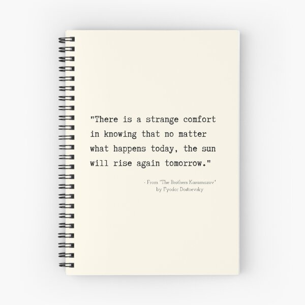 Item preview, A Quote about Hope from "The Brothers Karamazov" by Fyodor Dostoevsky designed and sold by Poemit.