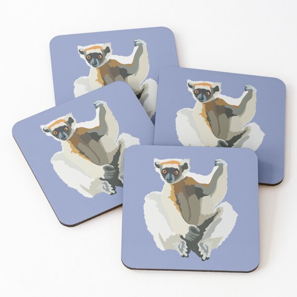 Item preview,  Golden Crowned Sifaka designed and sold by PrettylittlepastelUk.