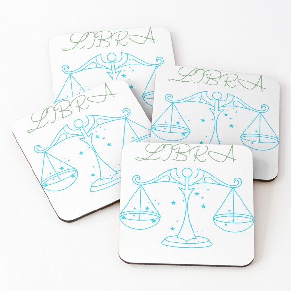 Item preview, Balanced Beauty – Aesthetic Libra Zodiac Design Stickers designed and sold by AlienTechs.