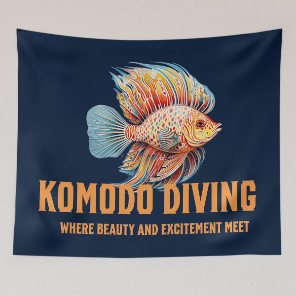Item preview, Komodo Diving - Beauty And Excitement designed and sold by Place-Heritages.