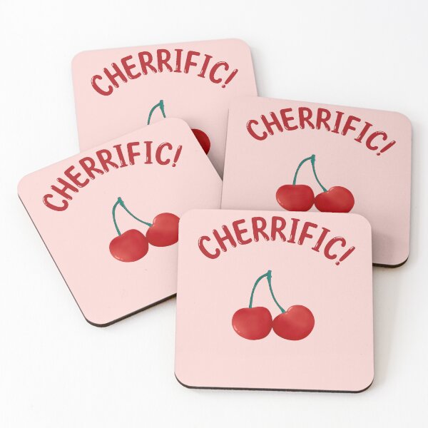 Item preview, Cherrific! Funny cherry graphic gift design to boost positvie energy designed and sold by trefail.