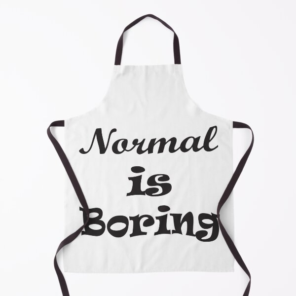 Item preview, Normal is Boring - Bold Statement Typography Design designed and sold by DBSartdesigns.