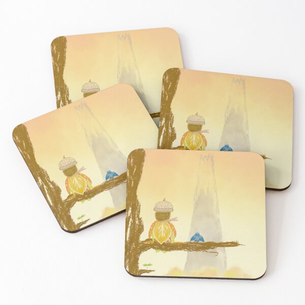 Item preview, Sitting on an old tree - protect nature designed and sold by greenPQBstudio.