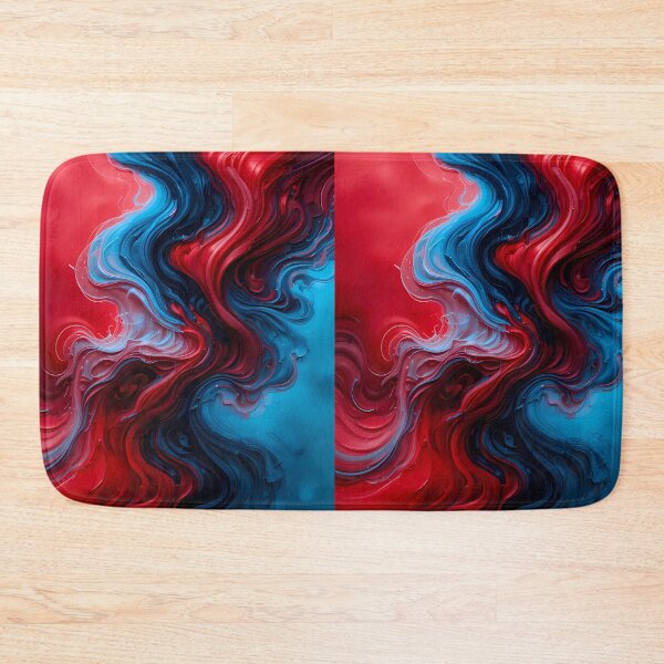 Item preview, Fog Red Blue Good Fusion Colors Emotions Art designed and sold by ART ATTACK ZONE.