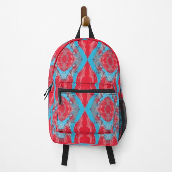 Item preview, John Red Blue Good Vibes Colors Emotions Art designed and sold by ART ATTACK ZONE.