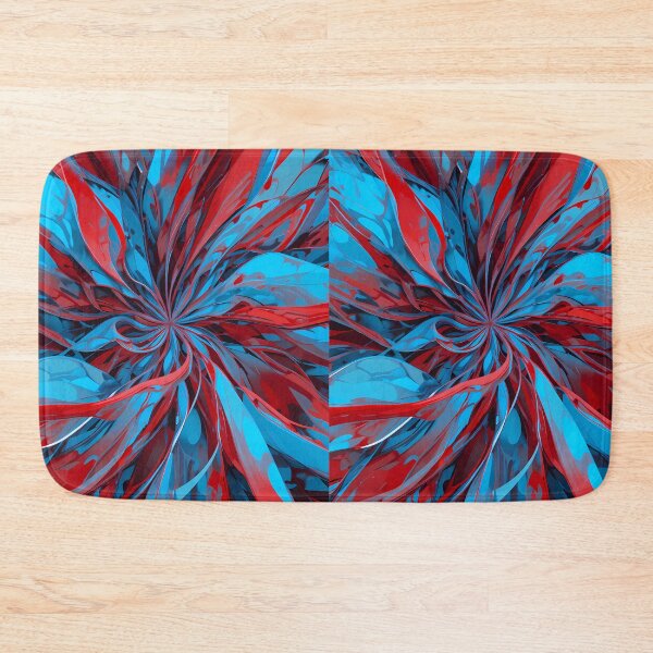 Item preview, God Red Blue Good Vibes Fusion Colors Emotions  designed and sold by ART ATTACK ZONE.