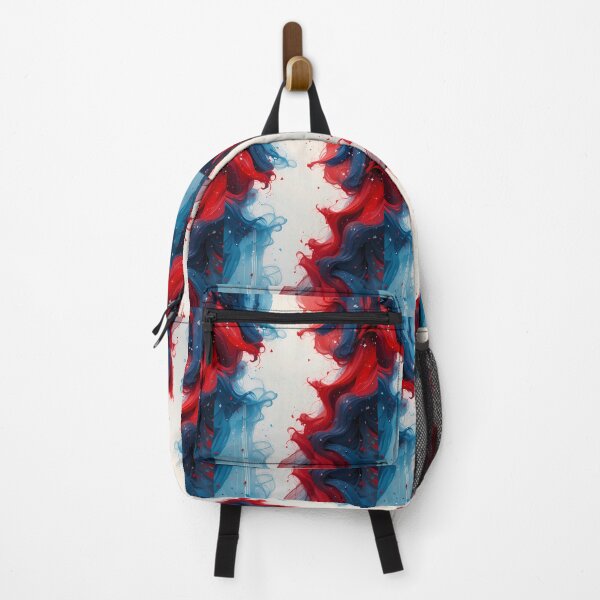 Item preview, Clouds Red Blue Good Vibes Fusion Emotions Art designed and sold by ART ATTACK ZONE.