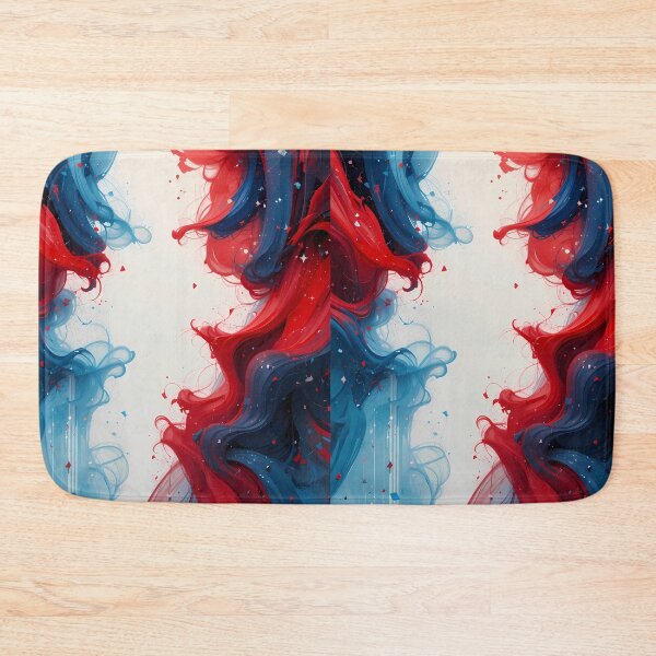 Item preview, Clouds Red Blue Good Vibes Fusion Emotions Art designed and sold by ART ATTACK ZONE.