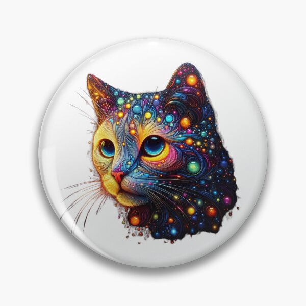 Item preview, "Glassy Glow Cat: Nature's Radiance" designed and sold by GloriousArtSKD.