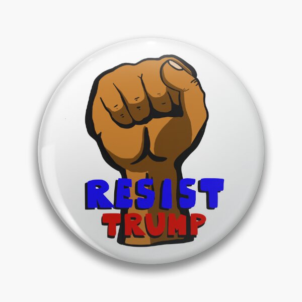 Item preview, Anti Trump Resist Button designed and sold by Katherine Mills .