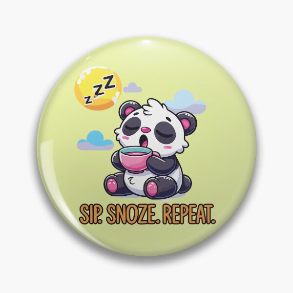 Item preview, Panda Tea Nap – Sip, Snooze, Repeat designed and sold by winaidigidesign.