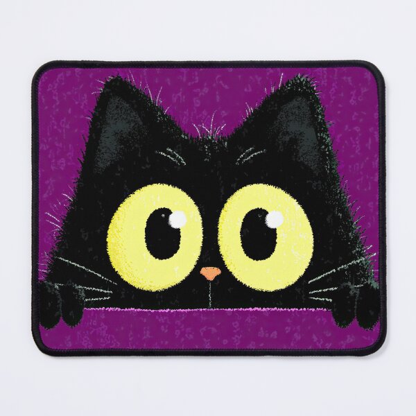 Item preview, Shy and Curious Cat Peeking from Frame designed and sold by Piotrek0001.