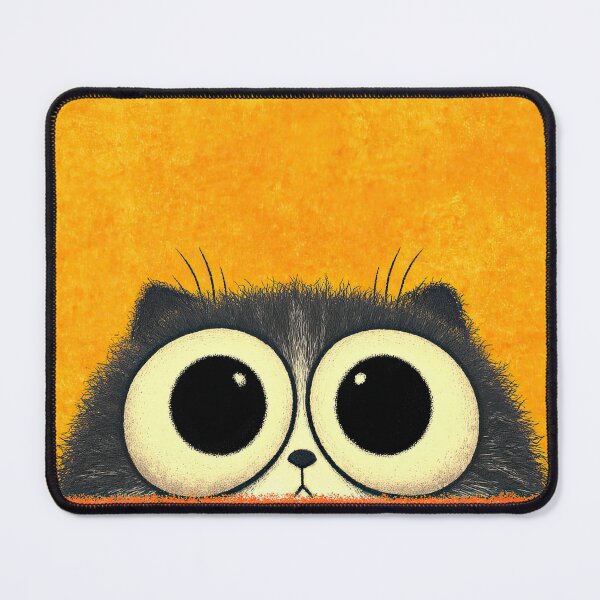 Item preview, Sweet Cat Eyes on Bright Plain Background designed and sold by Piotrek0001.