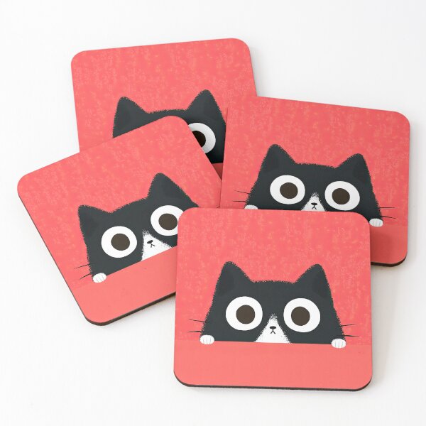 Item preview, Cat Staring Quietly on Smooth Surface designed and sold by Piotrek0001.