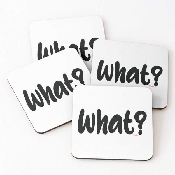 Item preview, What?- Silly words designed and sold by WhimWiz.