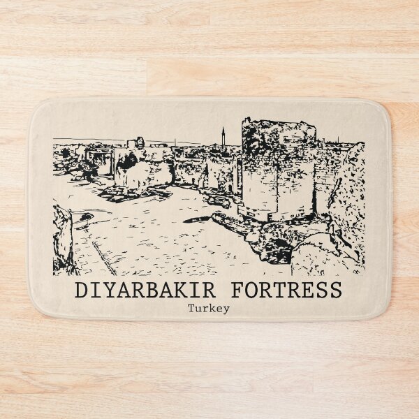 Artikelvorschau, Festung Diyarbakır – Türkei entworfen und verkauft von Lakeric Cityscapes.