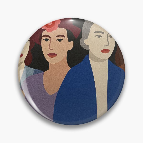 Item preview, Modern Feminist Portrait of Four Women designed and sold by weirdfishes123.