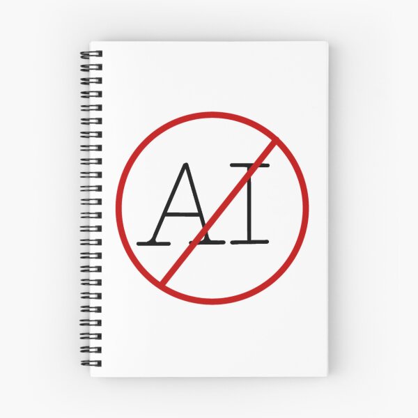 Item preview, Anti-AI screw AI keep it human simple design designed and sold by Dragon-Fans.