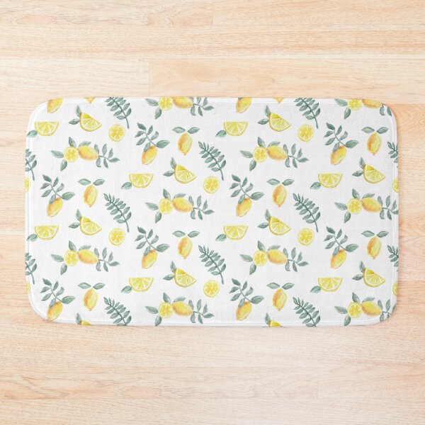 Item preview, Watercolor Lemons – Cottagecore Fruit Pattern designed and sold by Katherine Ann.