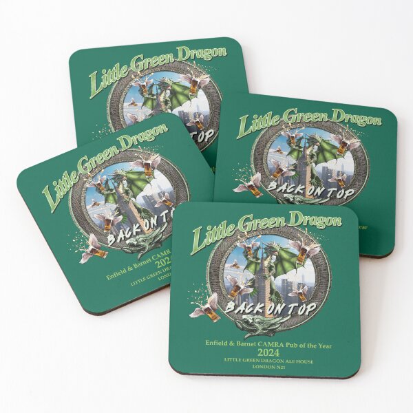 Item preview, Little Green Dragon CAMRA E&B Pub of the Year 2024 designed and sold by Spyinthesky.