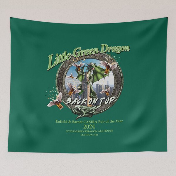 Item preview, Little Green Dragon CAMRA E&B Pub of the Year 2024 designed and sold by Spyinthesky.