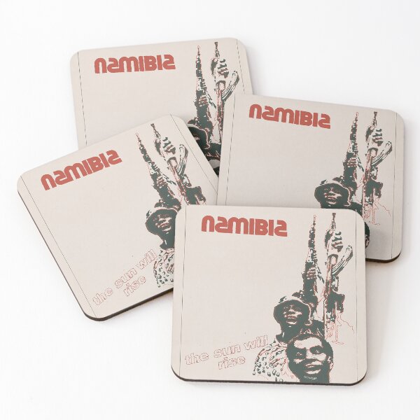 Item preview, Namibia Freedom Poster – Retro Political Art designed and sold by weirdfishes123.