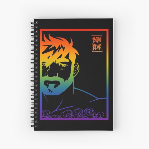 ADAM LIKES PRIDE Spiral Notebook