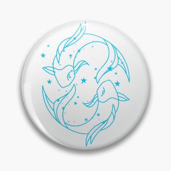 Item preview, Dreamy Depths – Ethereal Pisces Zodiac Design Stickers designed and sold by AlienTechs.