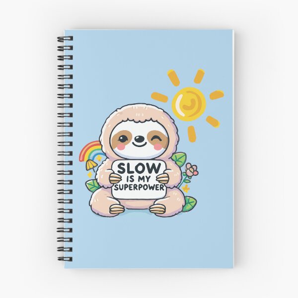 Item preview, Sloth Power – Slow is My Superpower designed and sold by winaidigidesign.