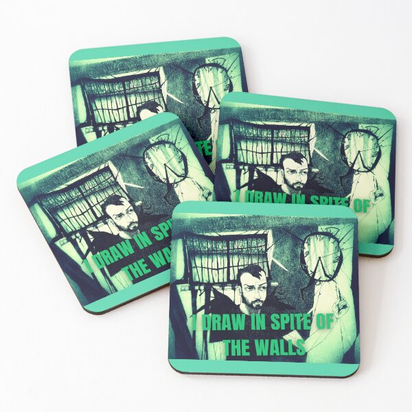 Item preview, I Draw in Spite of the Walls – Green Version designed and sold by Anomaly Effect.
