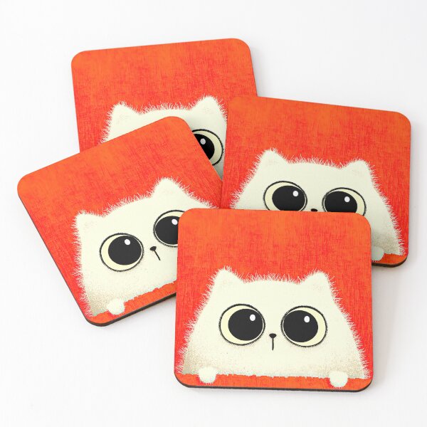 Item preview, Shy Kitten Face on Simple Bold Canvas designed and sold by Piotrek0001.
