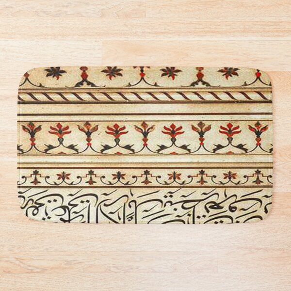 Item preview, Impressionistic Mughal Floral Marble Art Print designed and sold by Naomi Gutierrez Parrish.