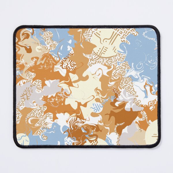 Item preview, Soft earthy pattern patches designed and sold by Md_Openworld.