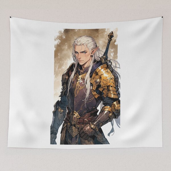 Item preview, Elf Paladin designed and sold by ArtCraftLab.