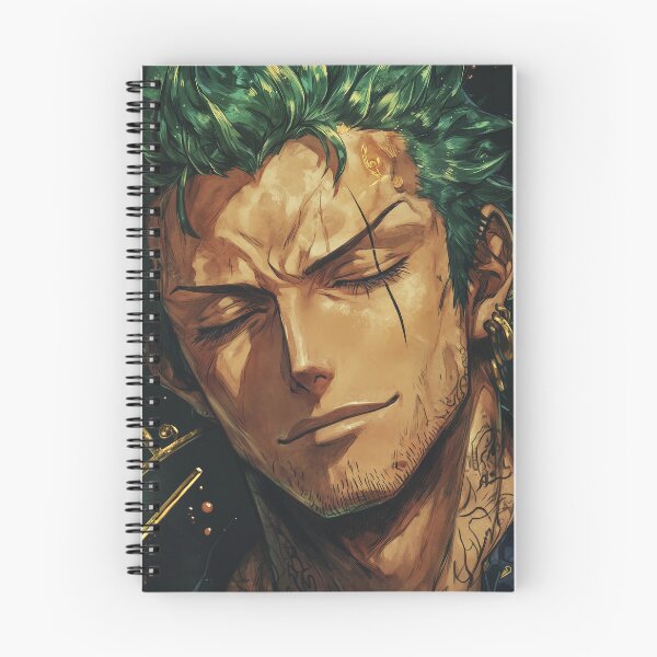 Item preview, Portrait of a Swordsman - Zoro Glam in Green designed and sold by KokoroCreations.