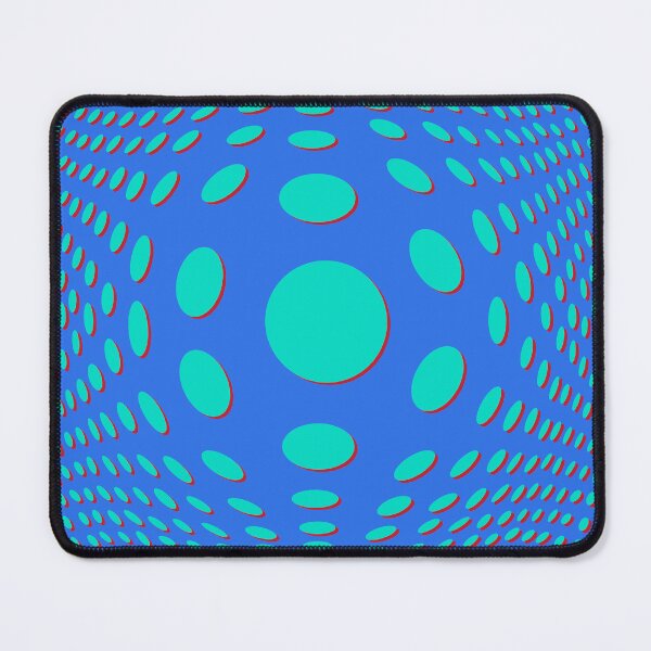 Item preview, Blue dots 70's retro Pop Art designed and sold by ASKEW GRAPHICS.