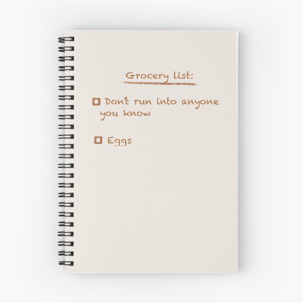 Item preview, Grocery List -funny tote bag designed and sold by CreationbyNiki.