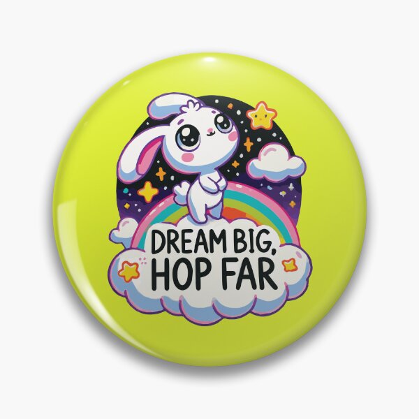 Item preview, Dream Bunny – Dream Big, Hop Far designed and sold by winaidigidesign.