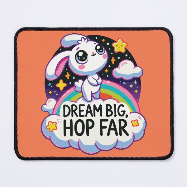 Item preview, Dream Bunny – Dream Big, Hop Far designed and sold by winaidigidesign.