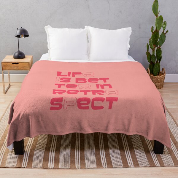 Item preview, Life is better in retrospect typography gift for retro design lovers designed and sold by trefail.