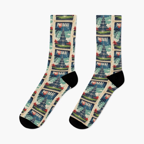 Item preview, Phimai Thailand Vintage Retro Travel Tourism designed and sold by TravelersGems.