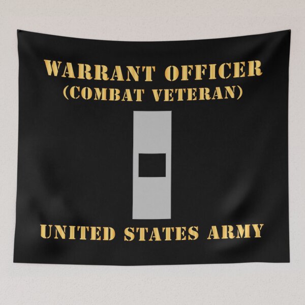 Artikelvorschau, Armee - Warrant Officer - W01 - Kriegsveteran - Flach X 300 entworfen und verkauft von Military Insignia Products.